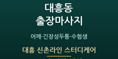 대흥 신촌라인 스터디케어