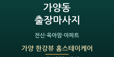 가양 한강뷰 홈스테이케어
